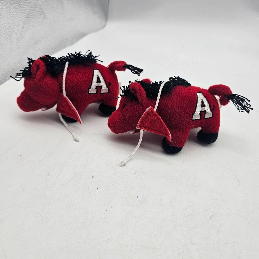 Arkansas Razorbacks Mini 2 Mascot Pigs University 4